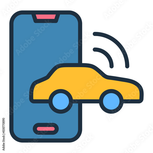Ride Hailing Icon