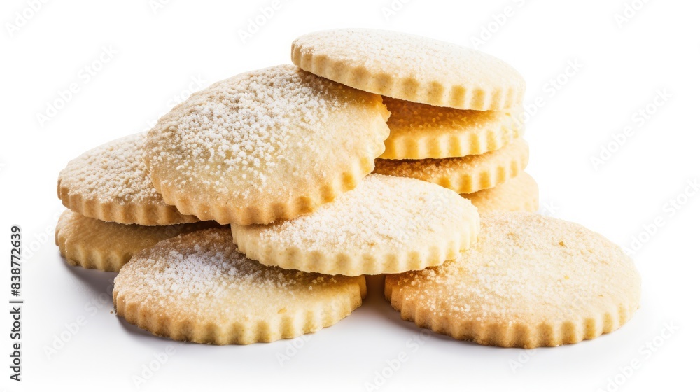 Biscuit Isolated on white background Biscuit Isolated on white background