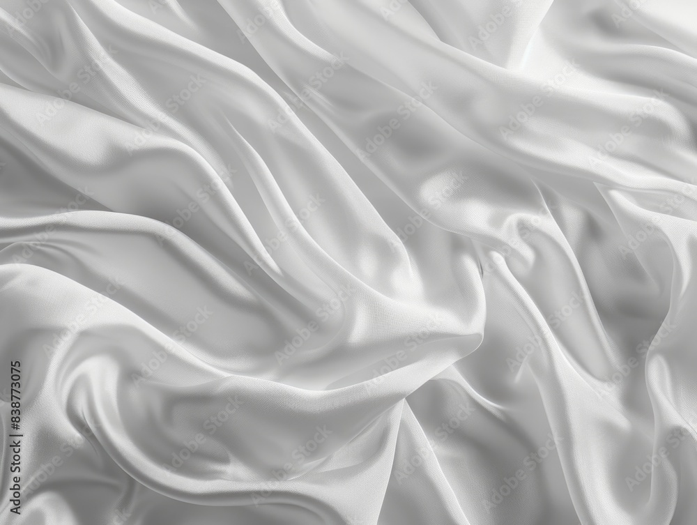 White Fabric Close Up White Fabric Close Up