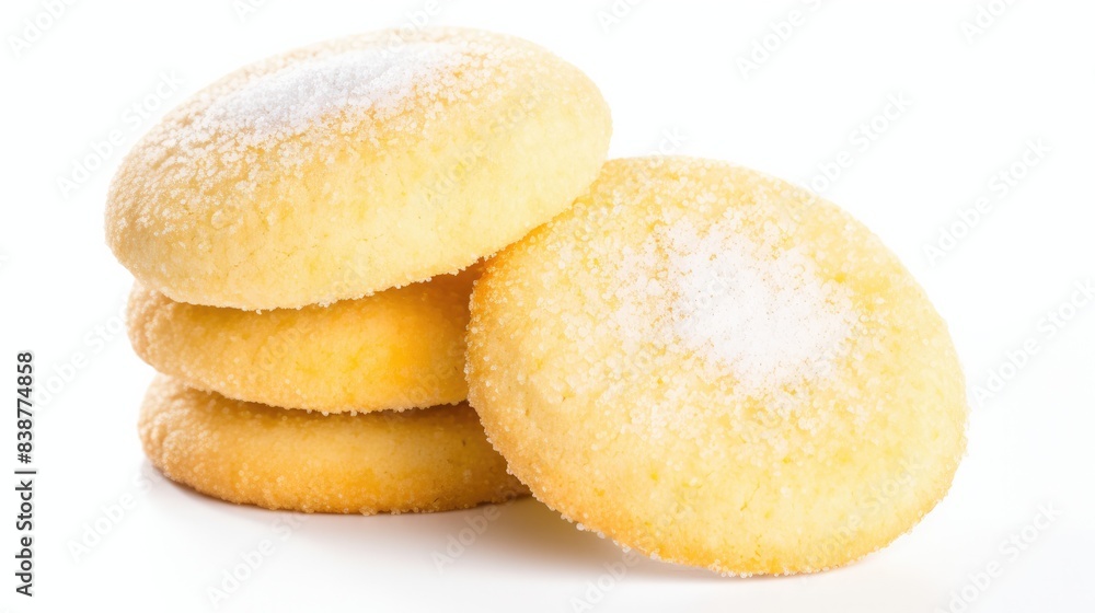 biscuits isolated on white background biscuits isolated on white background