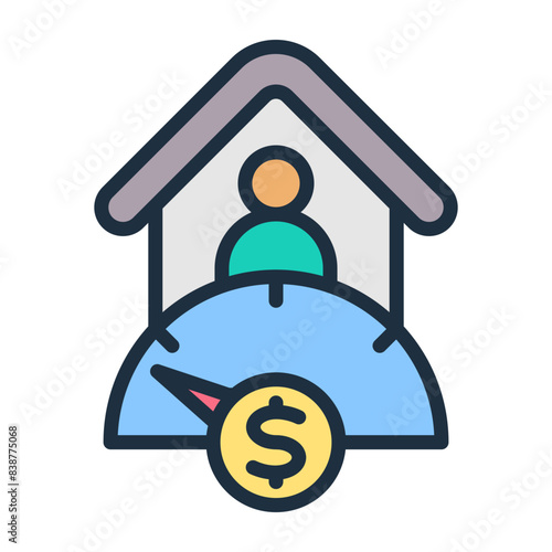 Subprime Mortgage Icon