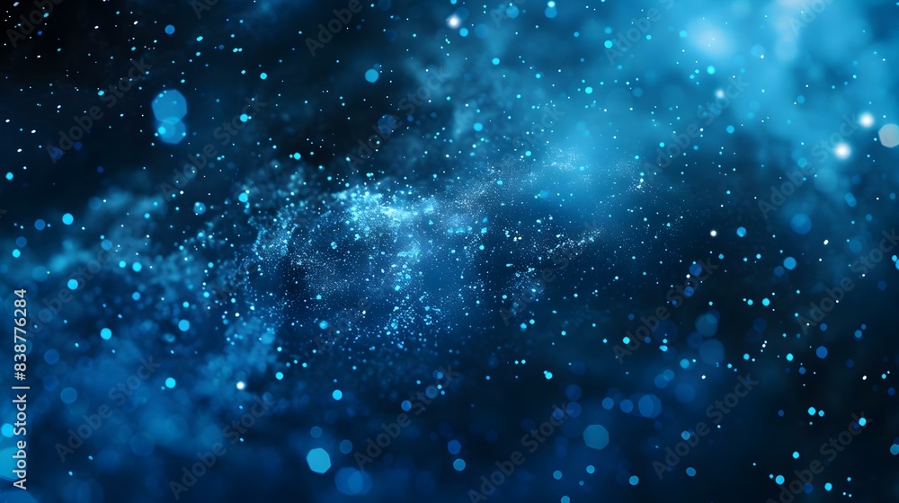 Dark blue and glow particle abstract background Dark blue and glow particle abstract background