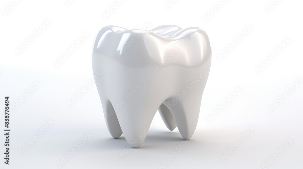 Human tooth isolated on white background Human tooth isolated on white background