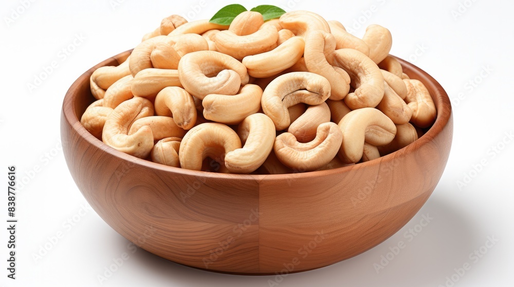Cashew isolated on white background Cashew isolated on white background