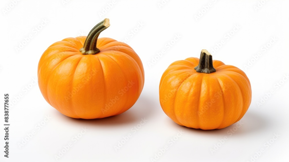 Pumpkin isolated on white background Pumpkin isolated on white background