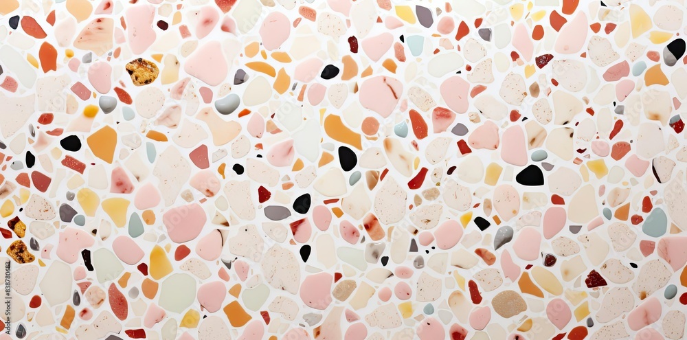 terrazzo textured wallpaper with a black hole in the background terrazzo textured wallpaper with a black hole in the background
