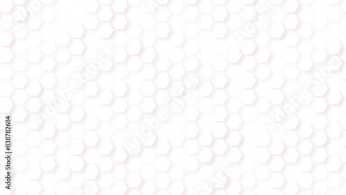 Concept engineer, medical, technology, science, data security. white background hexagon pattern abstract elements design.