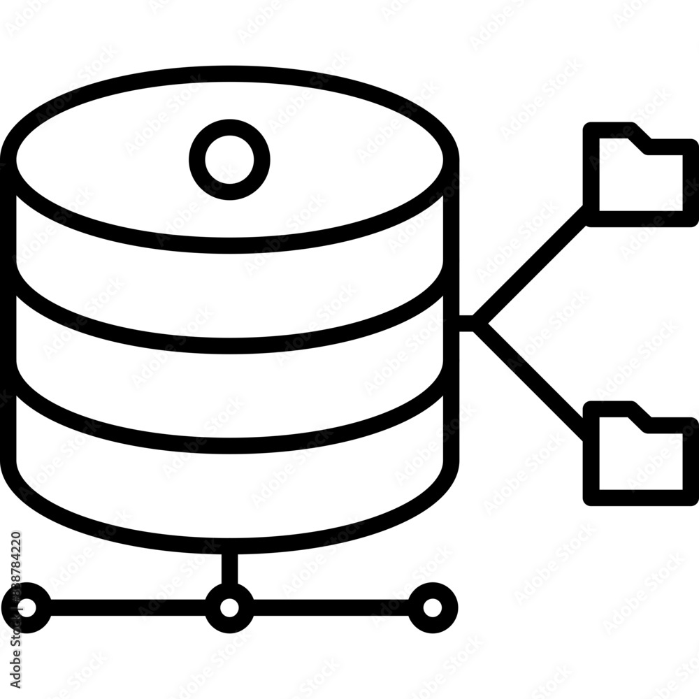 Database free Icon Database free Icon