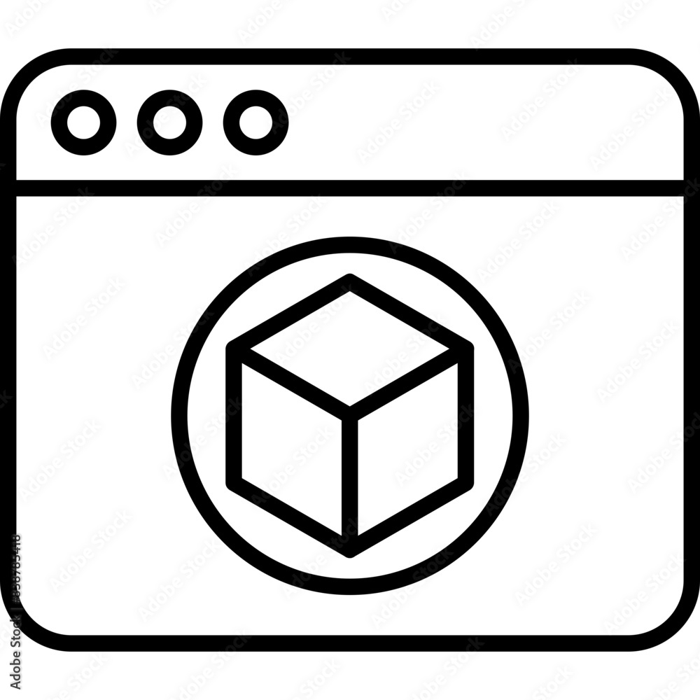Augmented Reality Icon Augmented Reality Icon