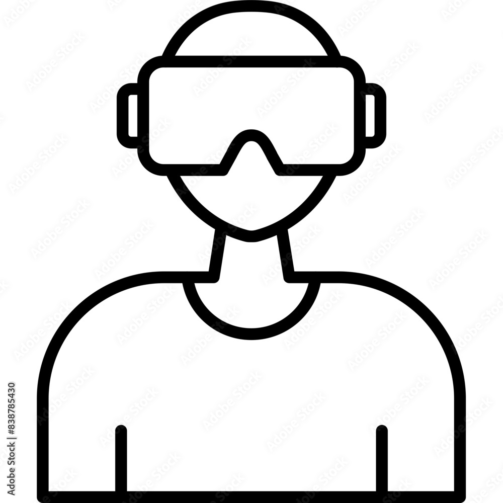 Virtual Reality Icon Virtual Reality Icon