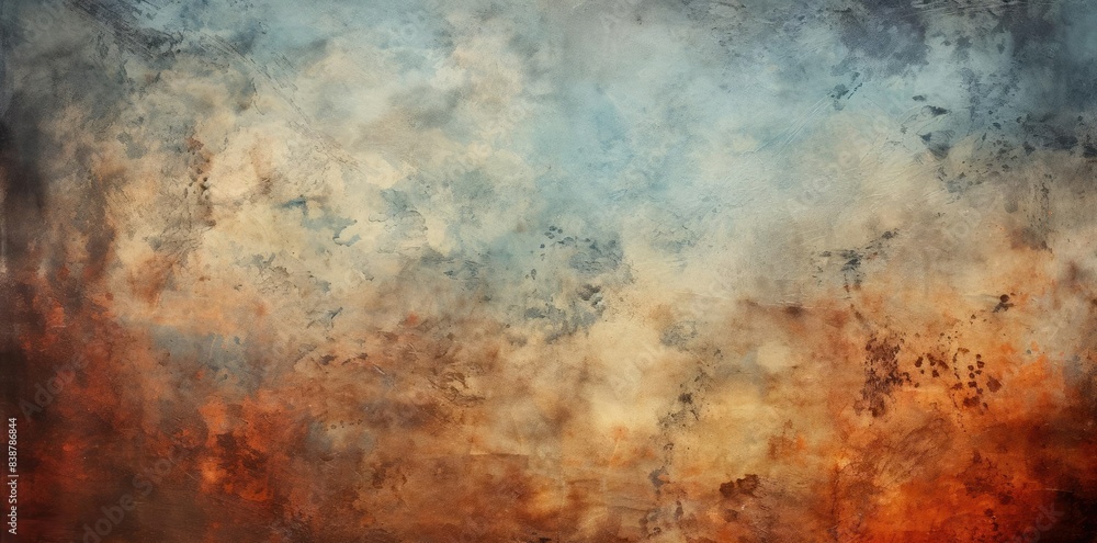 poster texture of an abstract painting featuring a red, white, and blue color scheme with a prominent white square in the center poster texture of an abstract painting featuring a red, white, and blue color scheme with a prominent white square in the center
