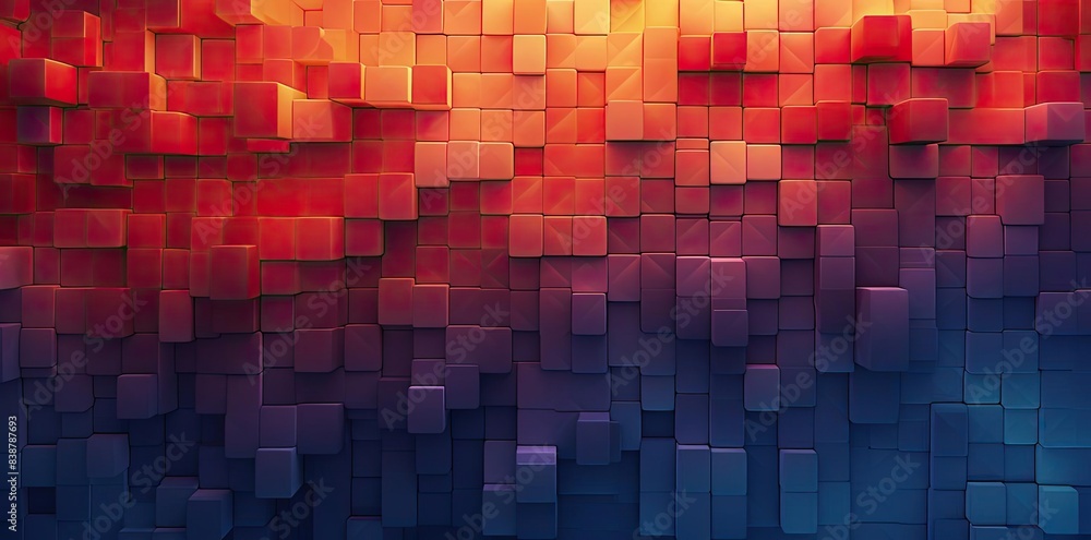 pixel texture of a red brick wall with a square block in the foreground pixel texture of a red brick wall with a square block in the foreground