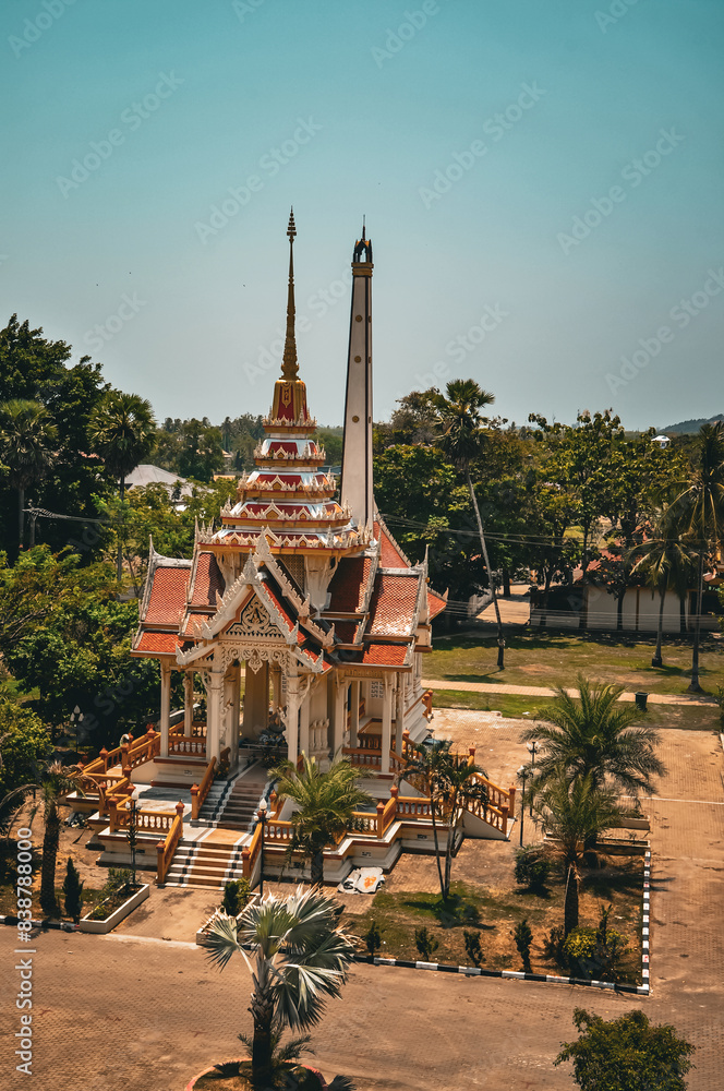 Extraordinarily beautiful Chalong Temple in Phuket Extraordinarily beautiful Chalong Temple in Phuket