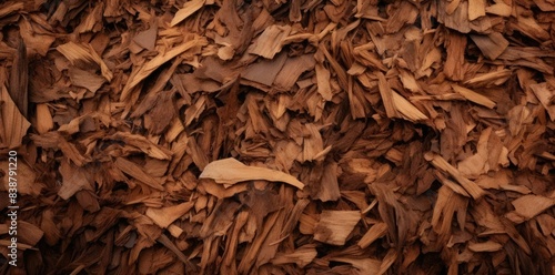 mulch texture of a pile of wood