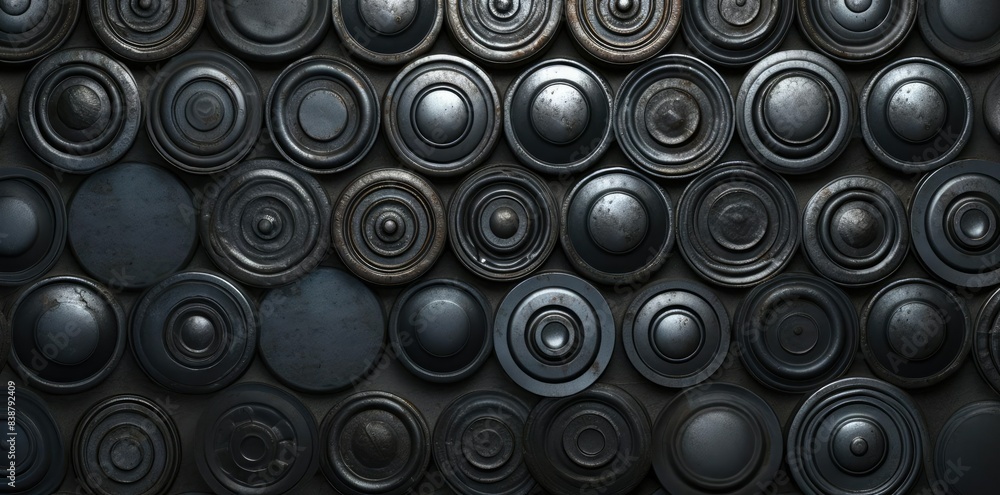 metal seamless texture with a lot of different shapes and sizes metal seamless texture with a lot of different shapes and sizes