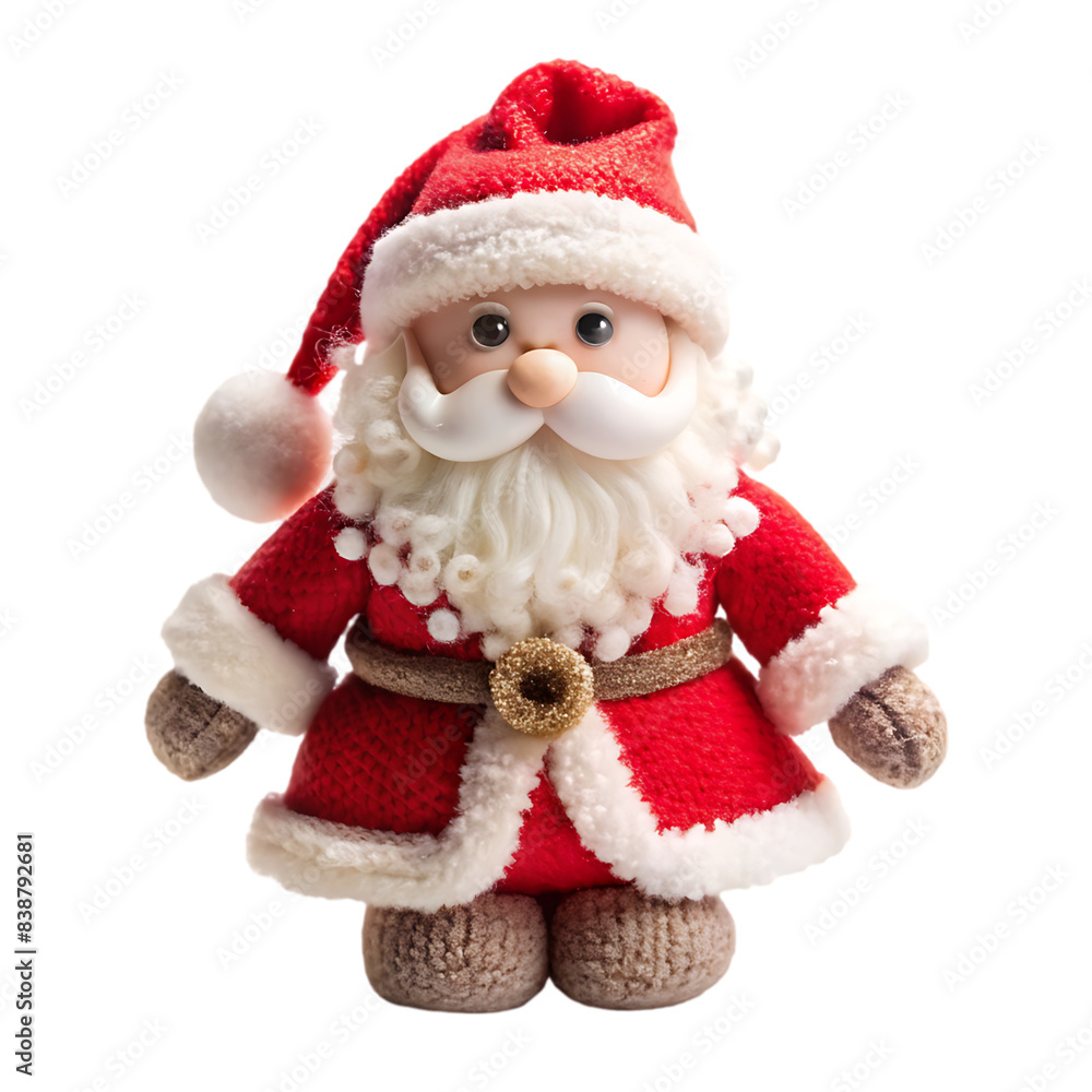 Christmas man coat white and red transparent background Christmas man coat white and red transparent background