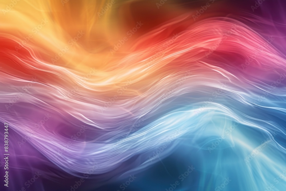 Abstract background of colorful waves Abstract background of colorful waves