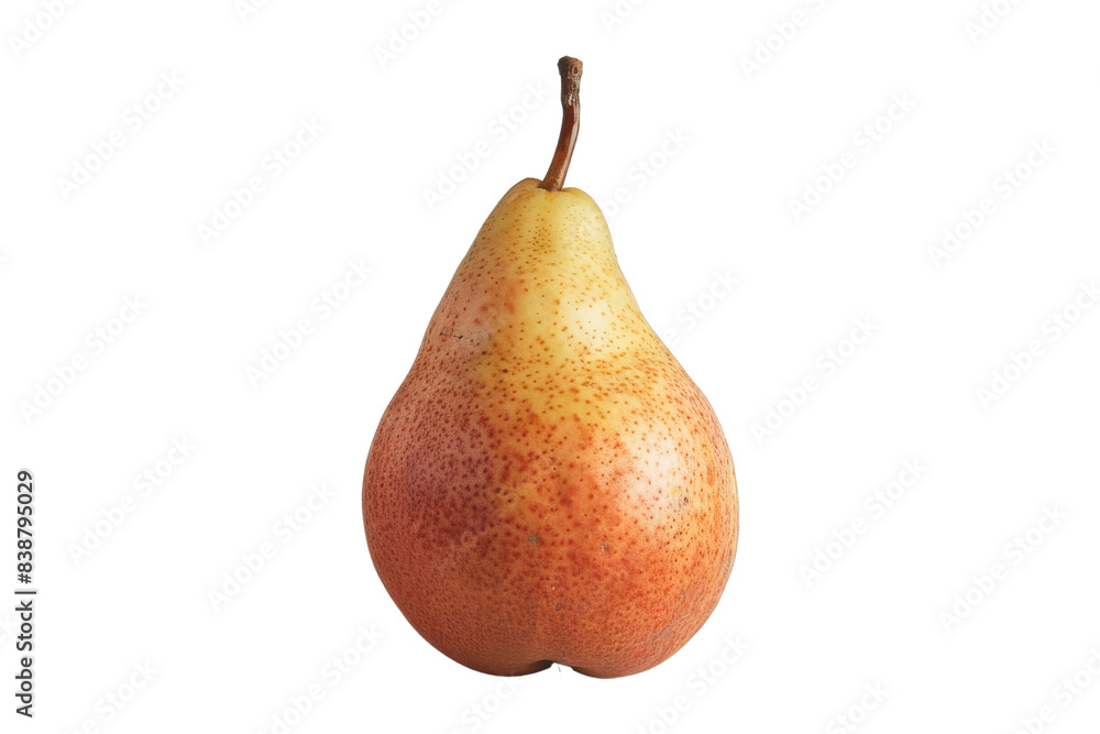Fresh Ripe Pear Isolated On white Background Fresh Ripe Pear Isolated On white Background