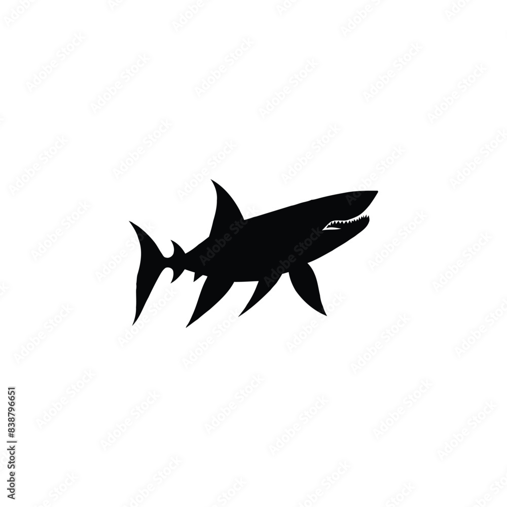 Obraz premium Vector Silhouetted White Background