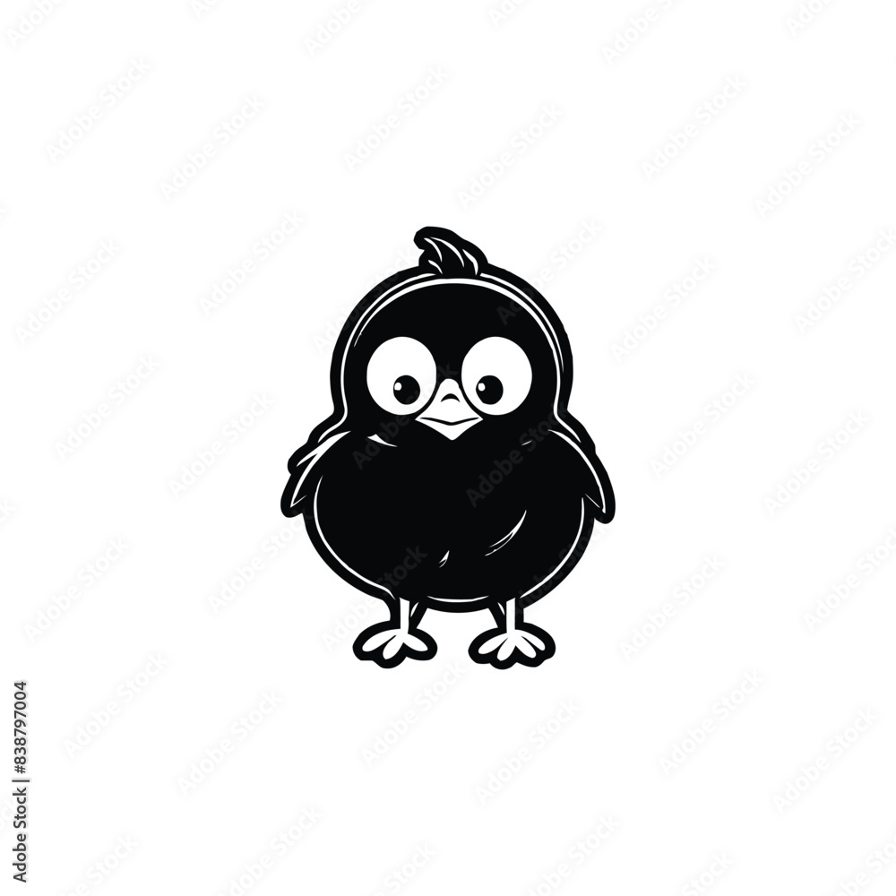 Vector Silhouetted White Background Vector Silhouetted White Background