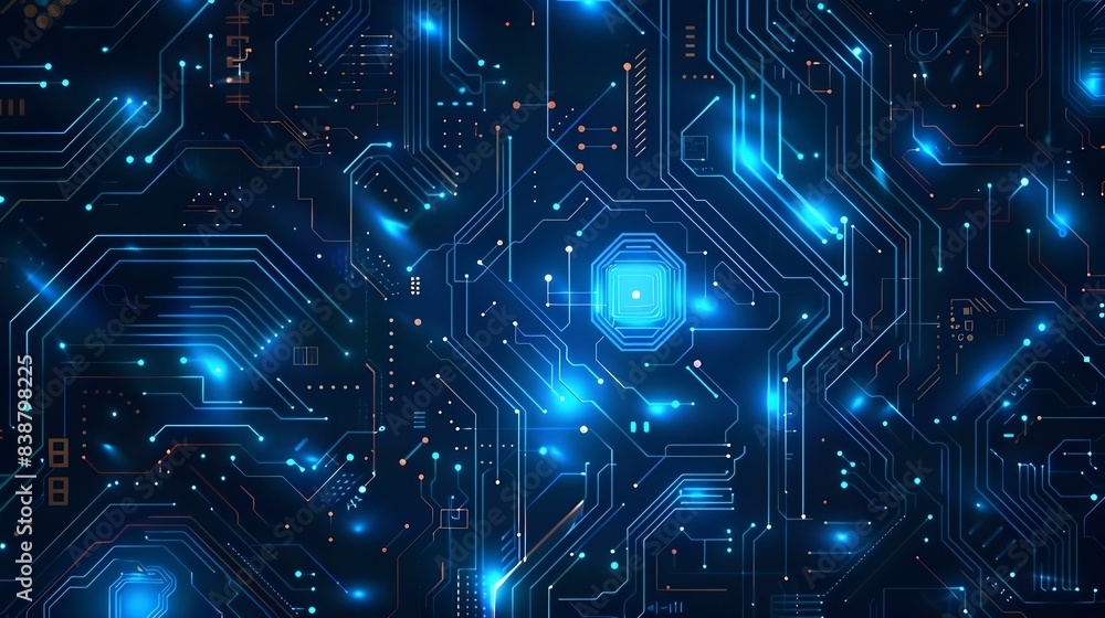 Modern technology circuit board texture background Modern technology circuit board texture background