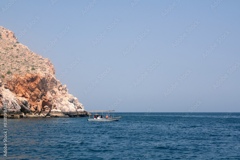 Beautiful view of the Gulf of Oman, Musandam Beautiful view of the Gulf of Oman, Musandam