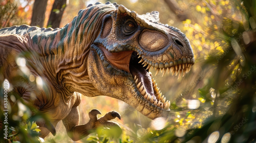 Tyrannosaurus Rex in Lush Forest Tyrannosaurus Rex in Lush Forest
