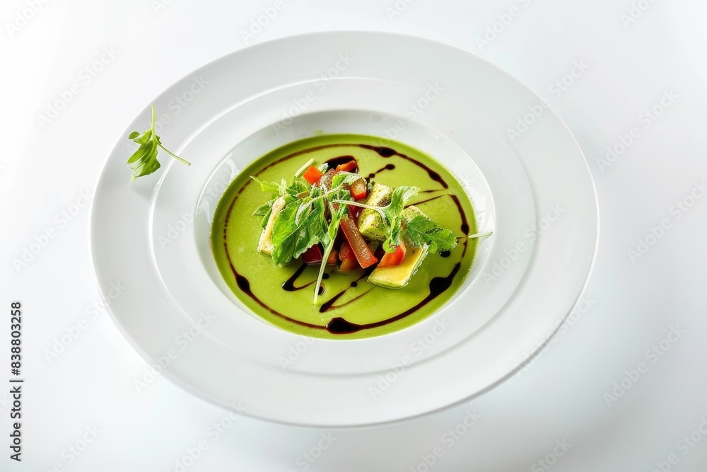 Avocado Soup and Salsa Fresca with Crusty Bread Avocado Soup and Salsa Fresca with Crusty Bread
