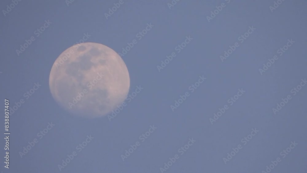 Time lapse of the rising moon with cloudy sky. Time lapse of the rising moon with cloudy sky.