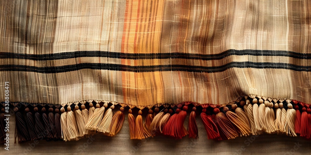 Isolated image of traditional Kuwti Sadu weaving background. Concept Traditional Crafts, Kuwaiti Culture, Textile Art, Weaving Tradition, Cultural Heritage Isolated image of traditional Kuwti Sadu weaving background. Concept Traditional Crafts, Kuwaiti Culture, Textile Art, Weaving Tradition, Cultural Heritage