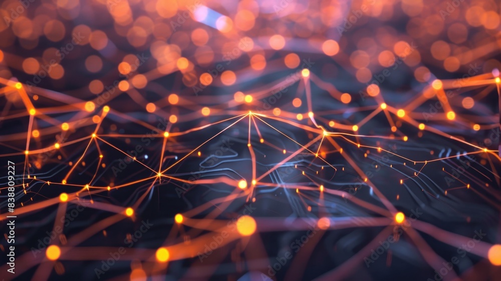 AI-powered network management system optimizing the routing of light through an optical mesh network AI-powered network management system optimizing the routing of light through an optical mesh network
