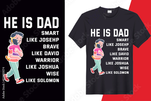 He Is dad 3d tumbler Warp