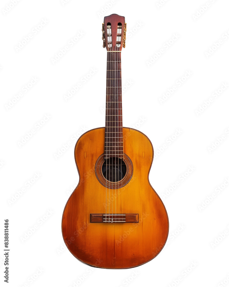 An acoustic classical guitar with a wooden finish. Ideal for musicians and music enthusiasts. Perfect for musical themes and artistic backgrounds. isolated PNG transparent background. An acoustic classical guitar with a wooden finish. Ideal for musicians and music enthusiasts. Perfect for musical themes and artistic backgrounds. isolated PNG transparent background.