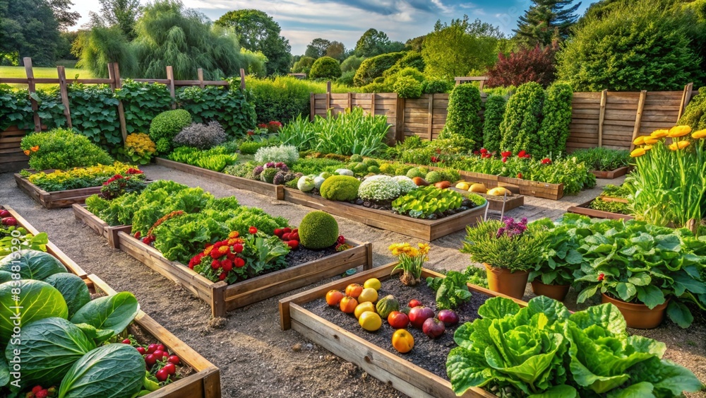 Home vegetable garden Home vegetable garden