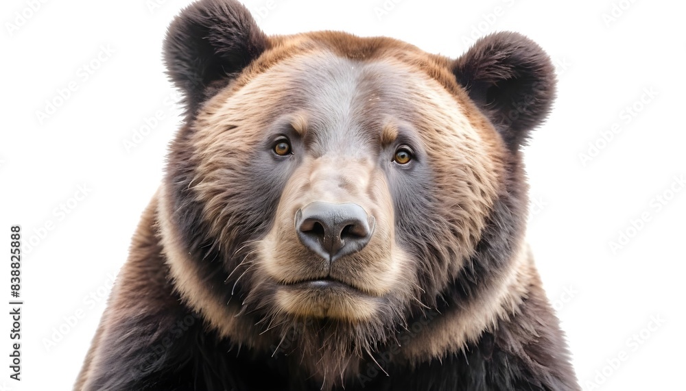 Bear animal Isolated on white background Bear animal Isolated on white background