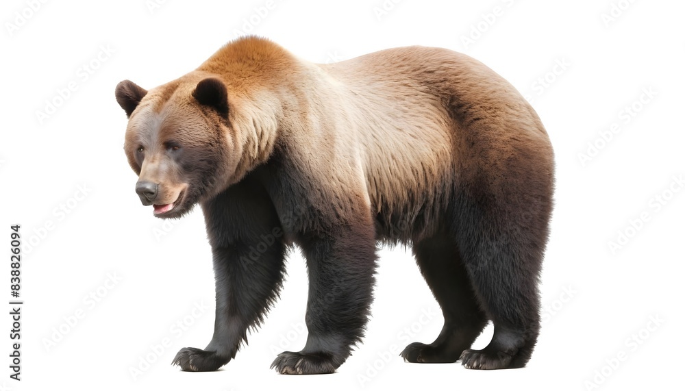 Bear animal Isolated on white background Bear animal Isolated on white background