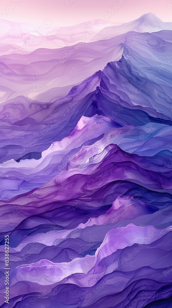 Abstract background of blue and purple paint. Computer-generated image Abstract background of blue and purple paint. Computer-generated image