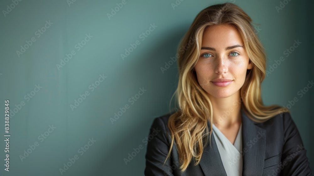 Friendly and confident businesswoman posing for a portrait Friendly and confident businesswoman posing for a portrait