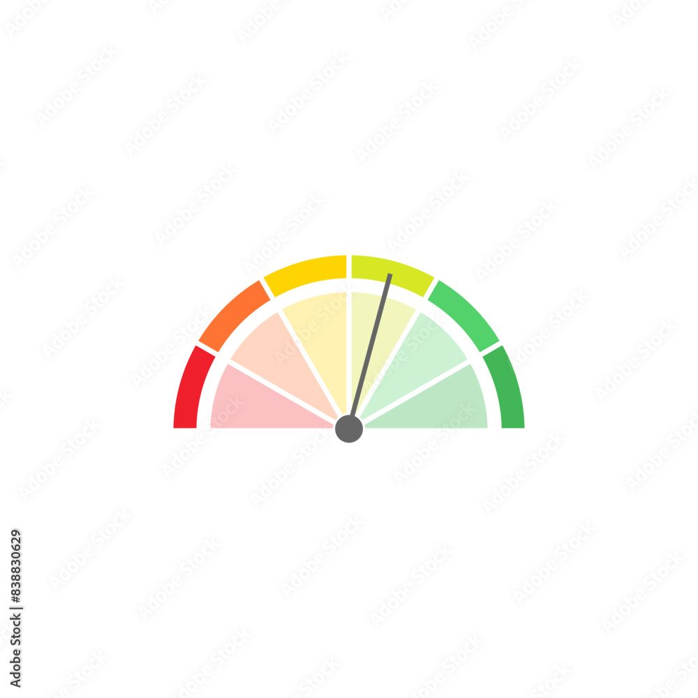 Customer satisfaction meter icon isolated on white background Customer satisfaction meter icon isolated on white background