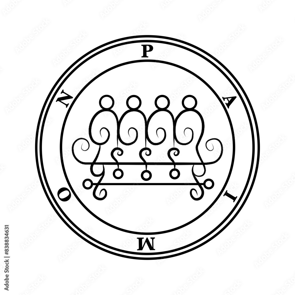 Obraz premium lemegeton seals