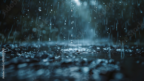 Heavy rain outside