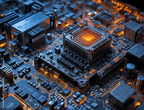 AI-Enabled CPU Chipset with Robot Integration