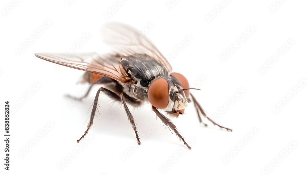 fly Bug isolated on white background fly Bug isolated on white background