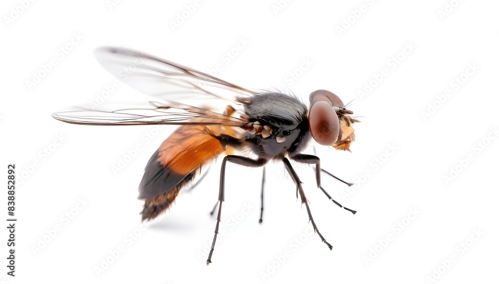 fly Bug isolated on white background fly Bug isolated on white background