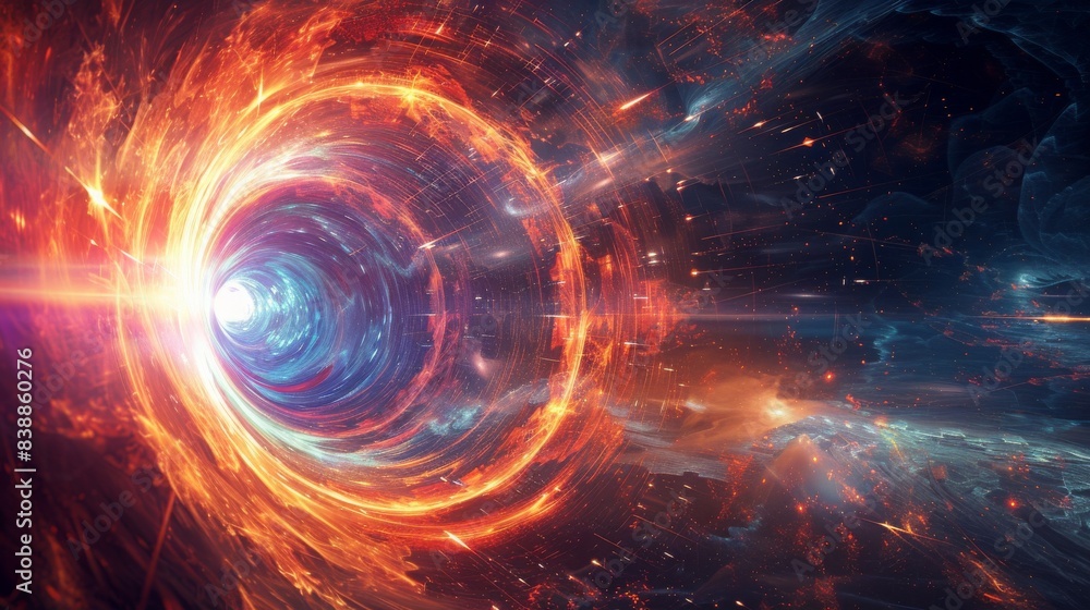 Abstract circle futuristic technology background Abstract circle futuristic technology background