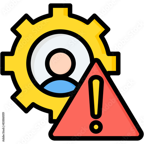 Risk Management Icon