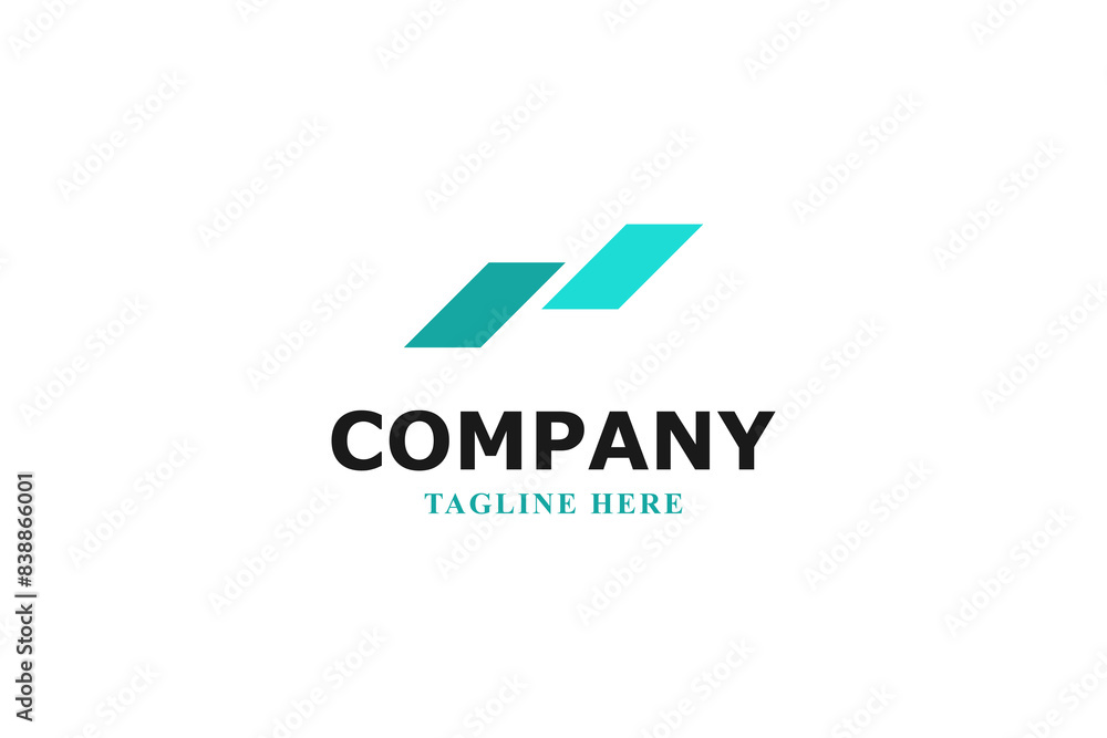 letter n modern business logo letter n modern business logo