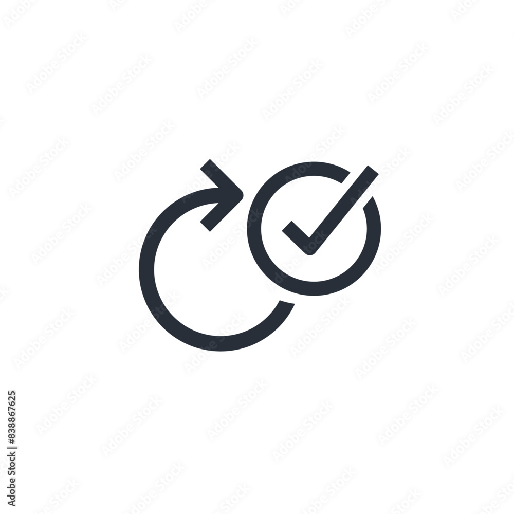 Convenient, like easy.Vector linear icon isolated on white background. Convenient, like easy.Vector linear icon isolated on white background.