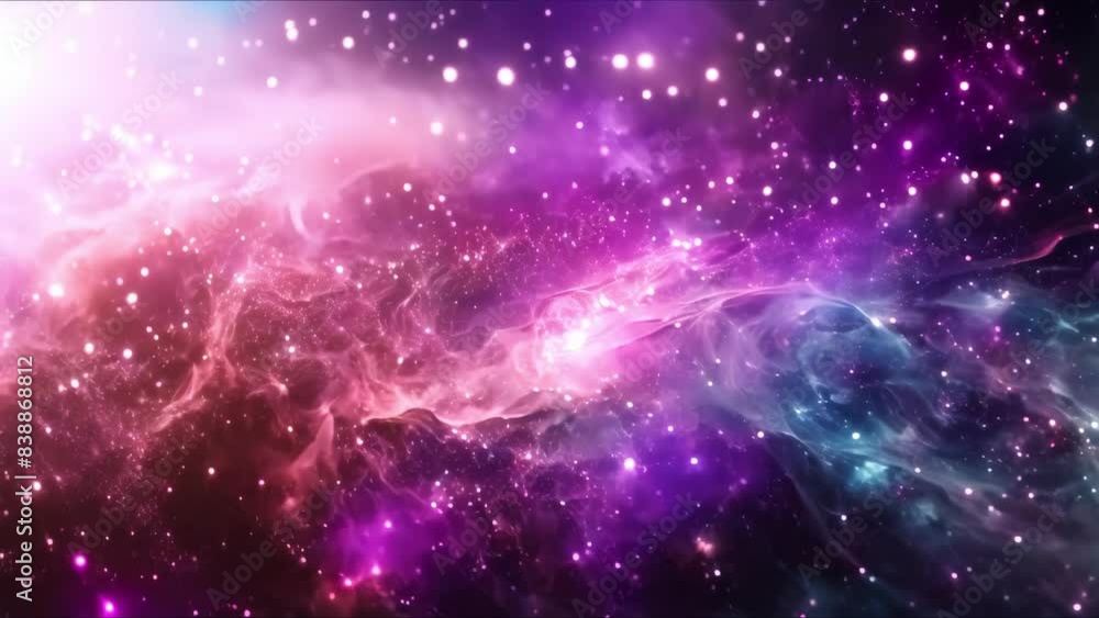 Spacethemed educational background with mathematical and physical ...