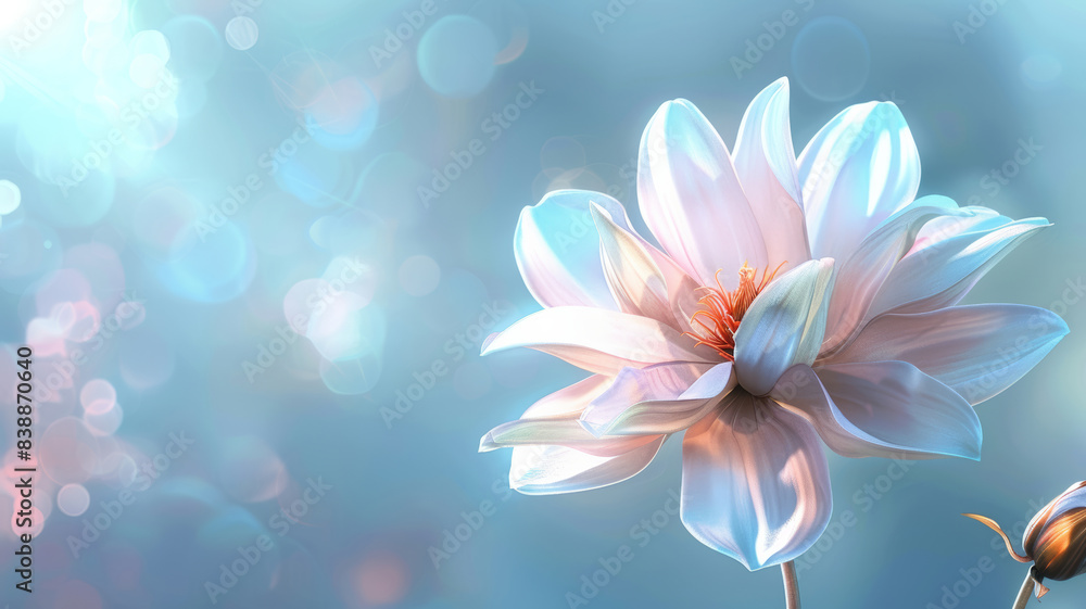 Dreamy Pastel Flower with Blurred Edges Dreamy Pastel Flower with Blurred Edges